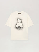 Spray Bear Reg T-Shirt in OFF WHITE - BLACK for Men