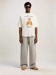 Bear In Mind Over T-shirt in OFF WHITE - BROWN for Men