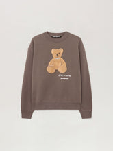 Bear In Mind Crewneck Sweatshirt in DARK GREY - BROWN for Men