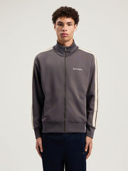 Classic Logo Track Jacket in DARK GREY - OFF WHITE for Men