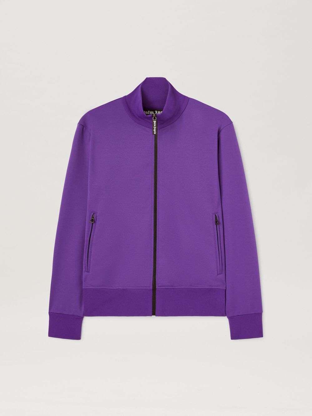 BACK CURVED LOGO TRACK JACKET PURPLE - O in PURPLE - OFF WHITE for Men