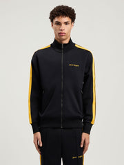 Classic Logo Track Jacket in BLACK - YELLOW for Men