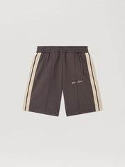 Classic Logo Track Shorts in DARK GREY - OFF WHITE for Men