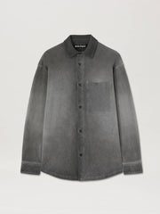 GD CLASSIC LOGO OVERSHIRT in BLACK - BLACK for Men