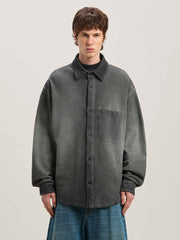 GD CLASSIC LOGO OVERSHIRT in BLACK - BLACK for Men