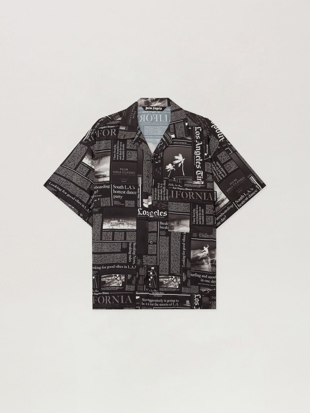 PaxLaTimes News Shirt in BLACK - OFF WHITE for Men