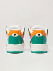 Venice Vinyl Sneakers in ORANGE - TEAL for Men