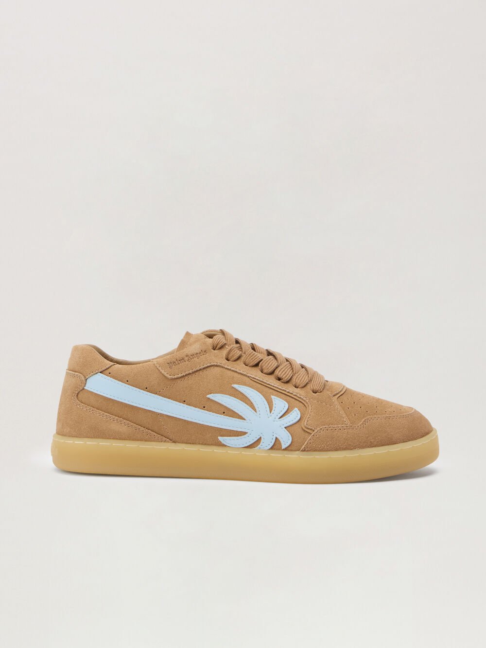 New Palm 1 Suede Sneakers in CARAMEL - BABY BLUE for Men