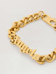 Angels Logo Bracelet in GOLD - GOLD for Women