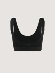 Classic Logo Sports Bra in BLACK WHITE for Women