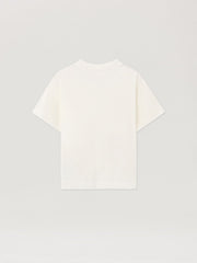 Neck Logo Regular T-Shirt in OFF WHITE - LIGHT BLUE