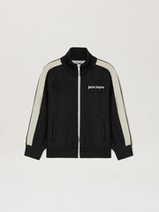 Palm Angels Track Jacket in BLACK OFF WHITE