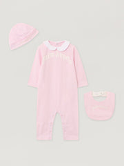 Baby Girl Gift Box in SOFT PINK - OFF WHITE