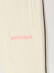 Corduroy Stripe Track Pants in OFF WHITE - SOFT PINK