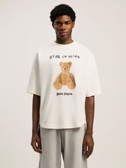 Bear In Mind Over T-shirt in OFF WHITE - BROWN for Men