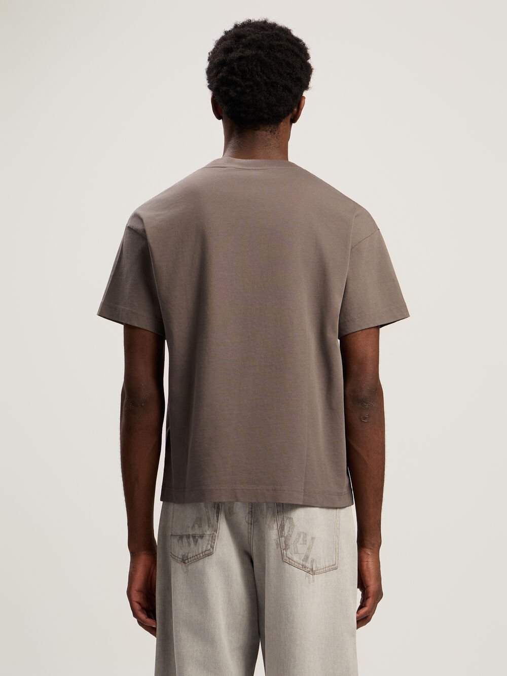 Bear In Mind T-Shirt in DARK GREY - BROWN for Men