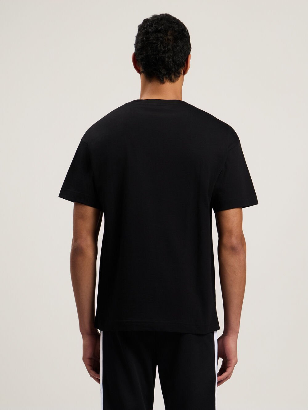 Spray City Milan T-Shirt in Black/Yellow for Men