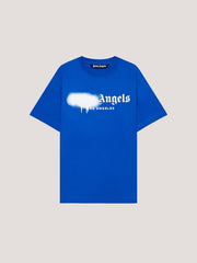 Spray City Los Angeles T-Shirt in Blu/White for Men