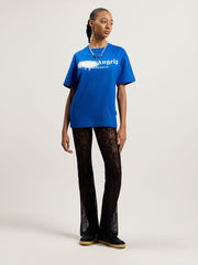 Spray City Los Angeles T-Shirt in Blu/White for Men