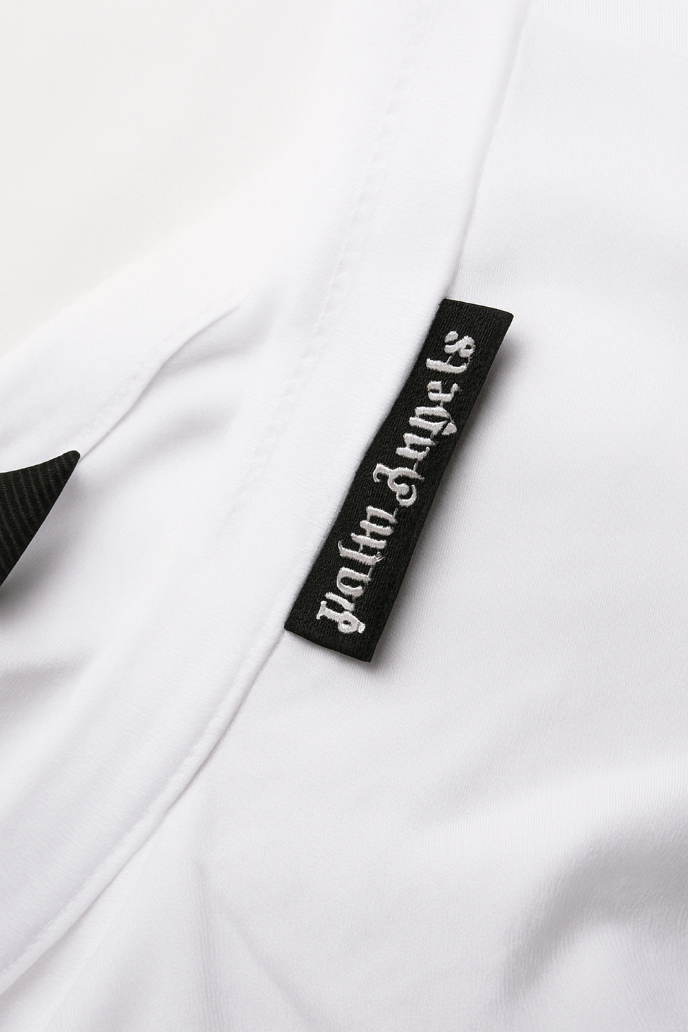 Essential Crewneck T-Shirt in WHITE BLACK for Men