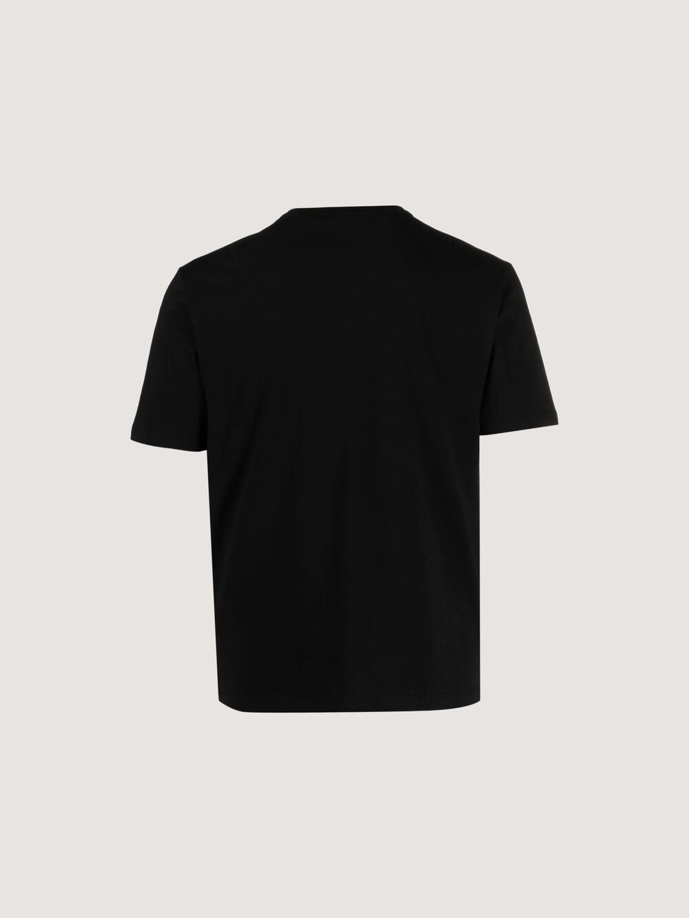 Essential Crewneck T-Shirt in BLACK WHITE for Men
