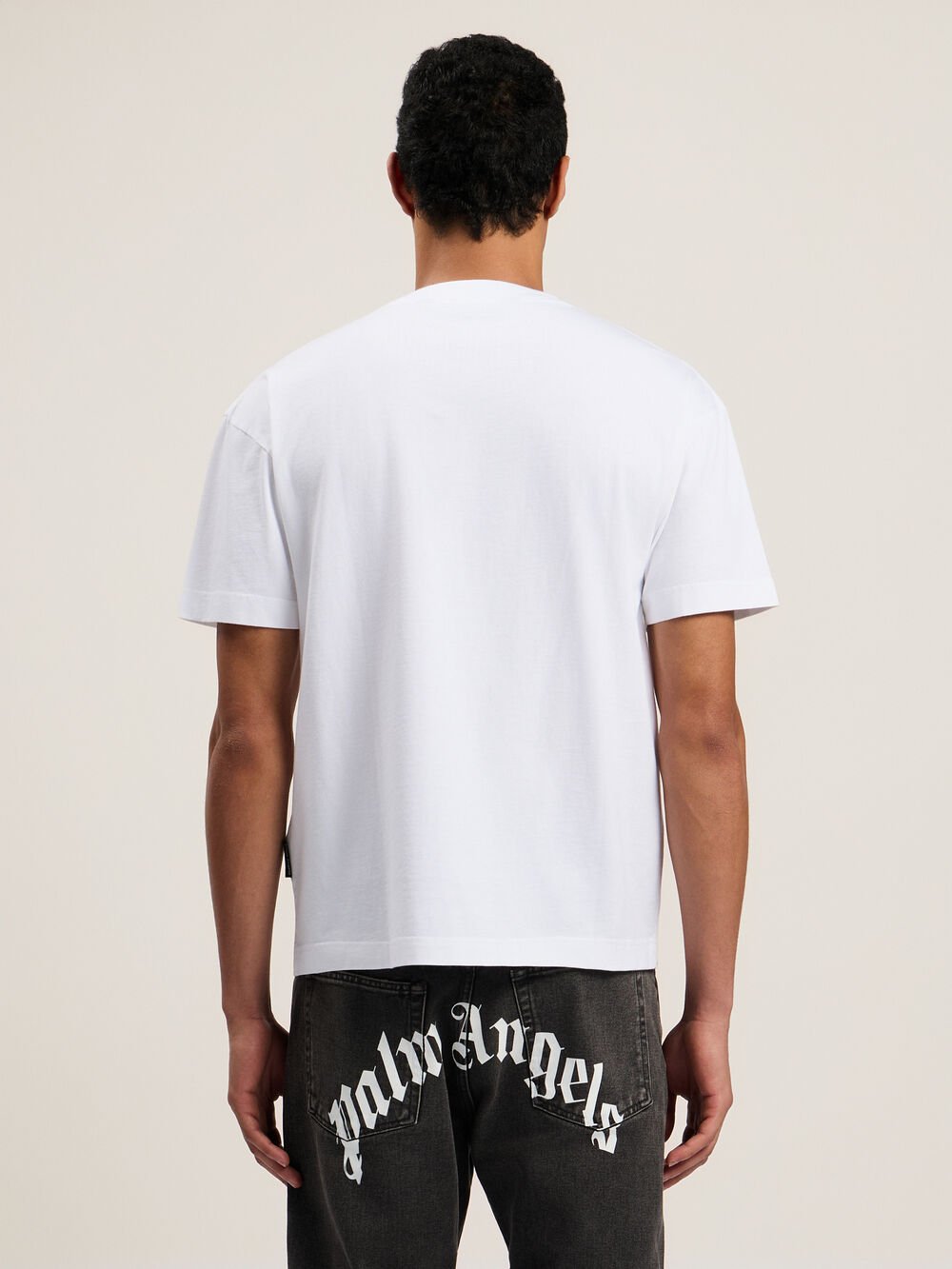 Box Logo T-Shirt in WHITE - BLACK for Men