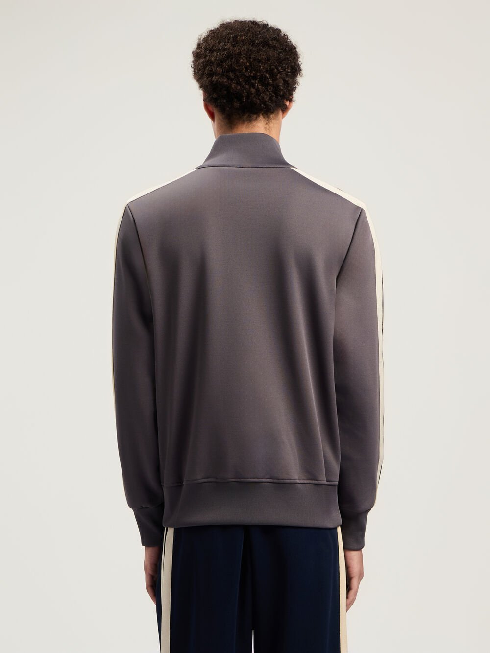 Classic Logo Track Jacket in DARK GREY - OFF WHITE for Men