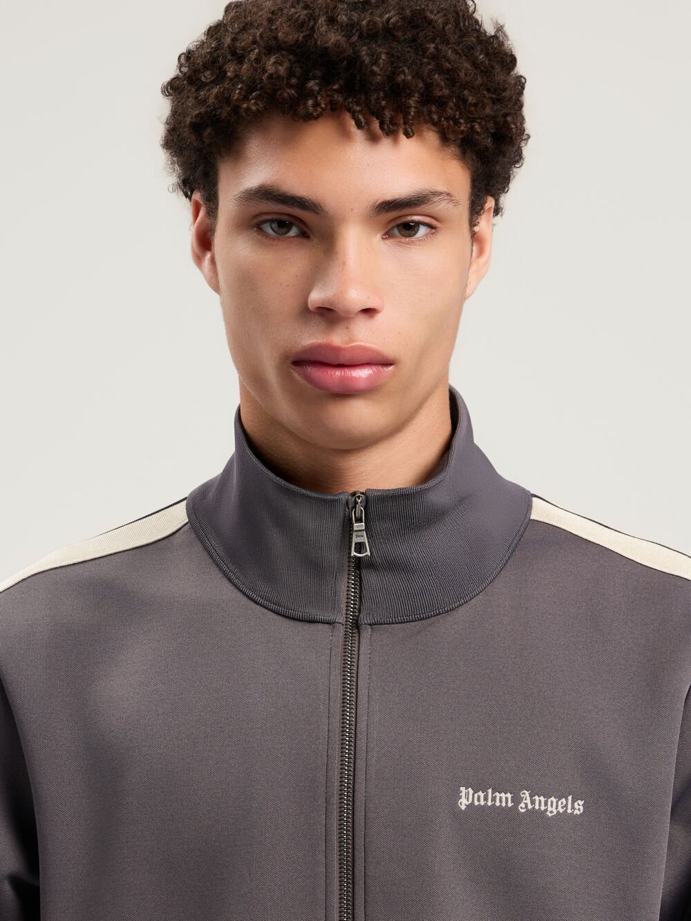Classic Logo Track Jacket in DARK GREY - OFF WHITE for Men
