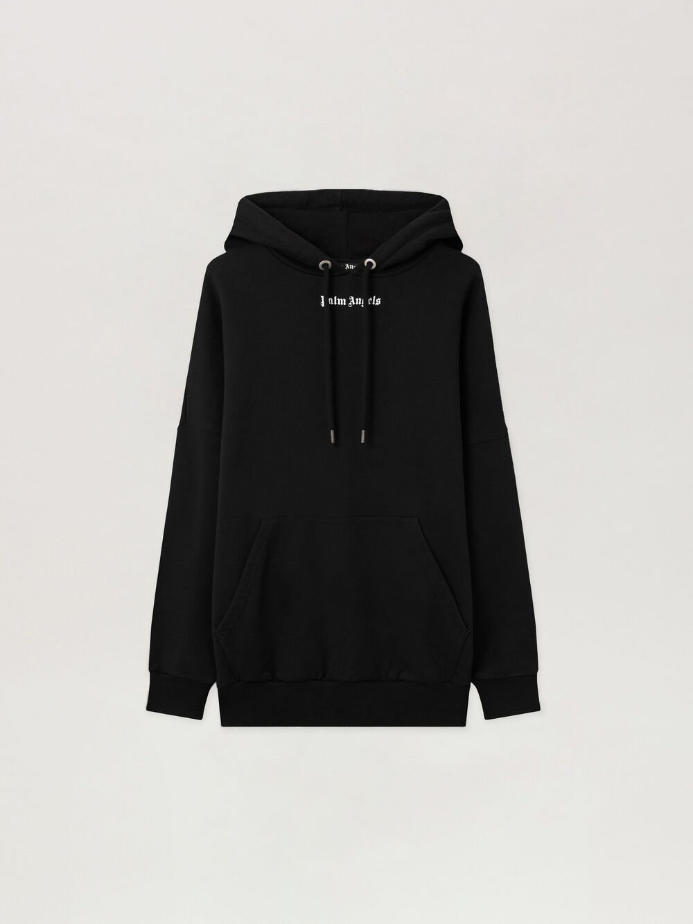 Classic Logo Over Hoodie in BLACK WHITE for Men