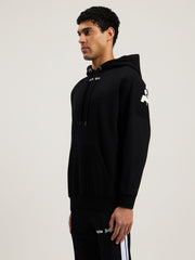 Classic Logo Over Hoodie in BLACK WHITE for Men