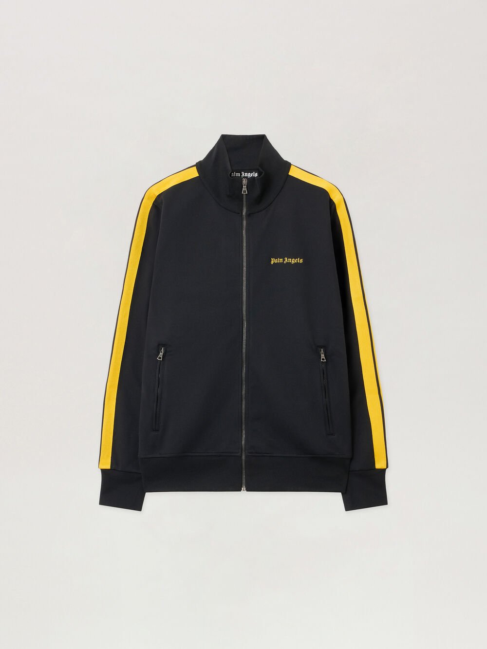 Classic Logo Track Jacket in BLACK - YELLOW for Men