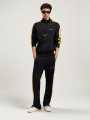 Classic Logo Track Jacket in BLACK - YELLOW for Men