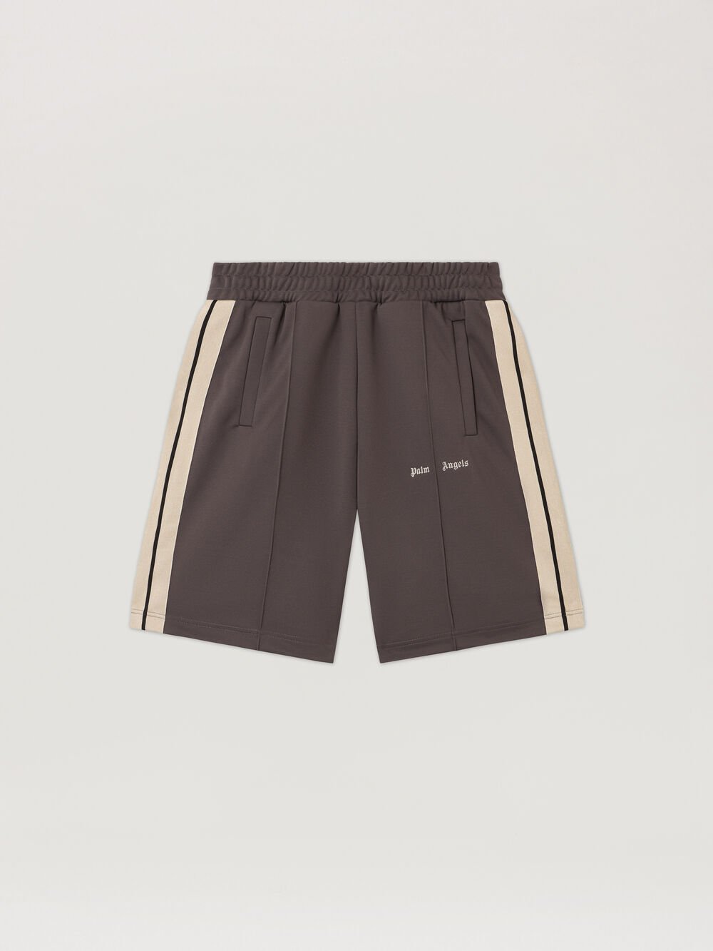 Classic Logo Track Shorts in DARK GREY - OFF WHITE for Men