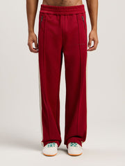 Classic Logo Zip-Up Track Pants in RED - OFF WHITE for Men