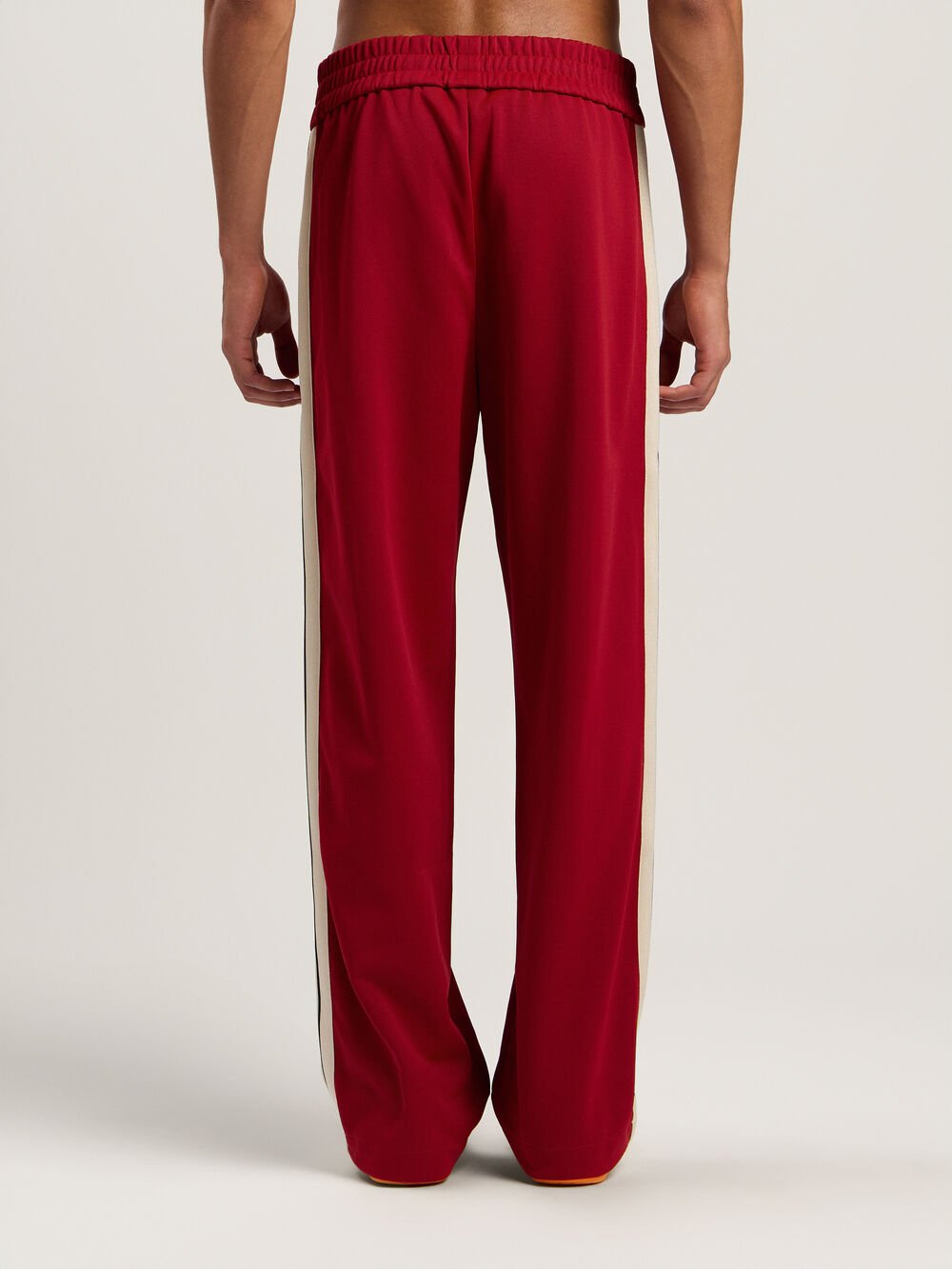Classic Logo Zip-Up Track Pants in RED - OFF WHITE for Men