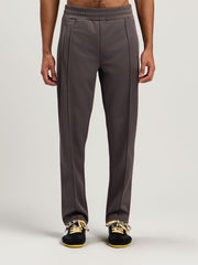 Curved Logo Track Pants in DARK GREY - OFF WHITE for Men