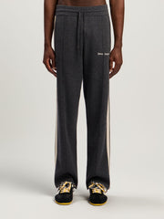 Classic Logo Knit Track Pants in DARK GREY - OFF WHITE for Men