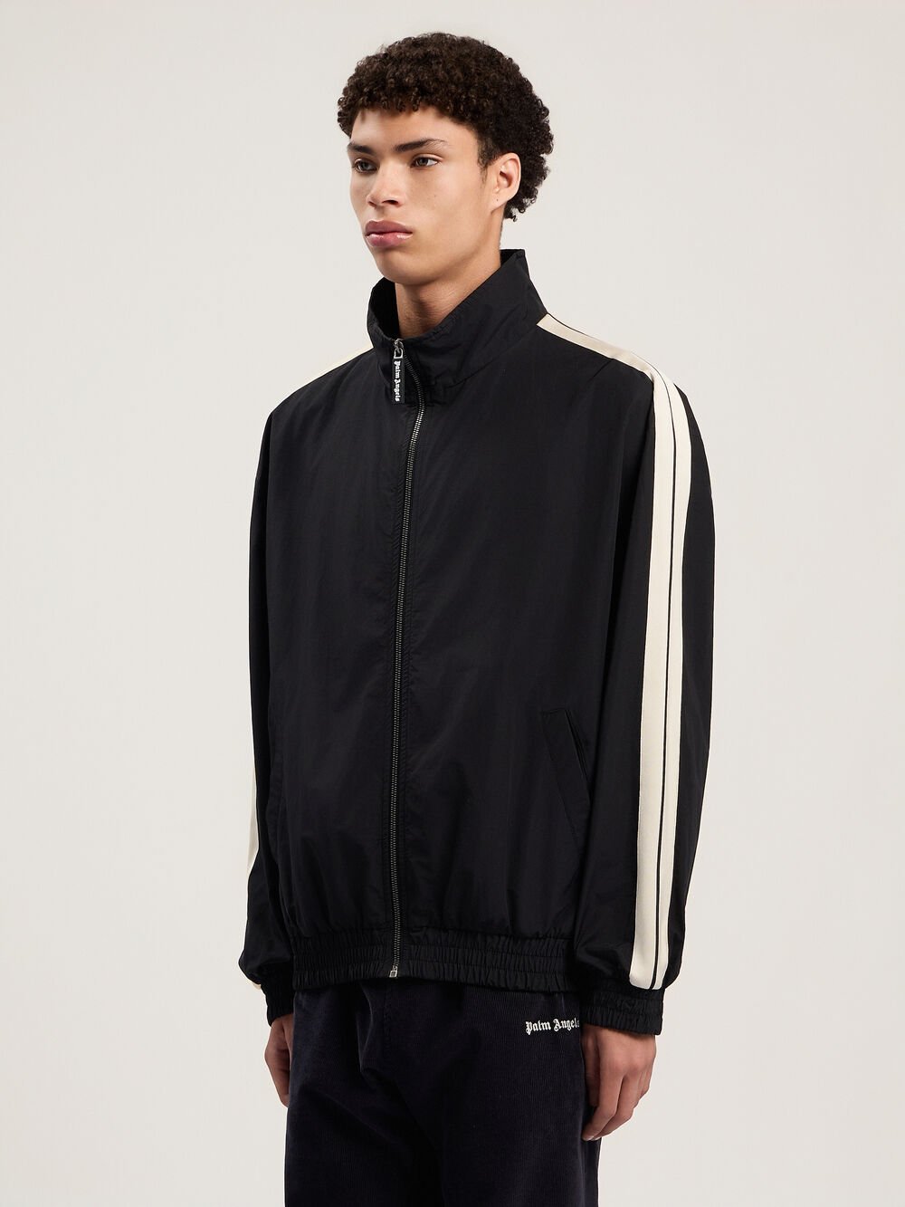 Classic Logo Windbreaker Jacket in BLACK - OFF WHITE for Men