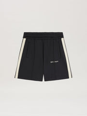 Classic Logo Track Shorts in BLACK OFF WHITE for Men