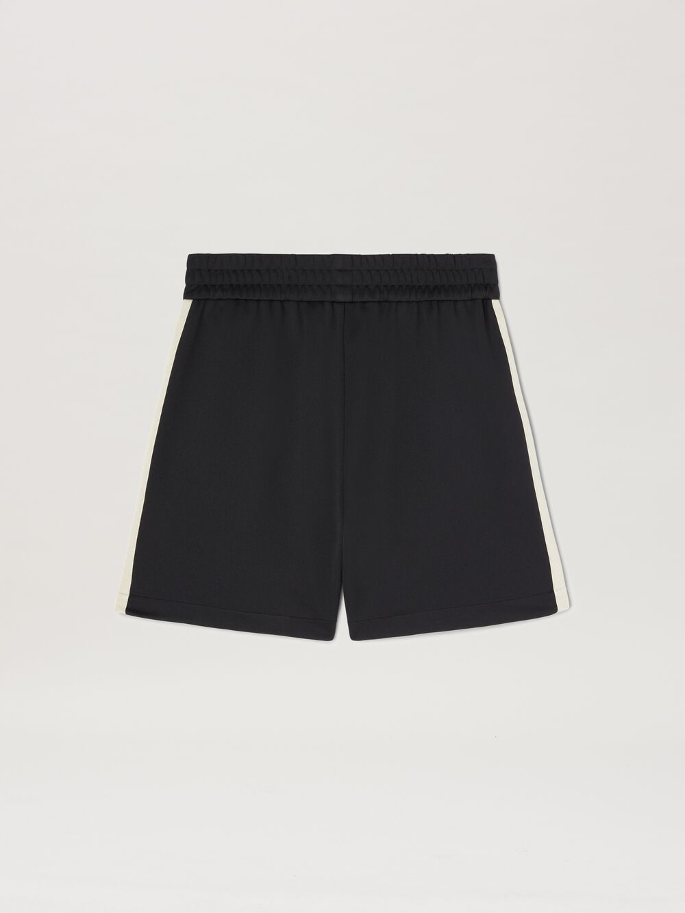 Classic Logo Track Shorts in BLACK OFF WHITE for Men