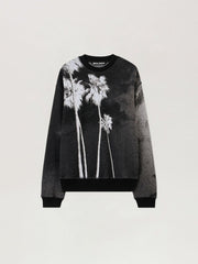 Decoding Palm Culture Sweater in BLACK - WHITE for Men