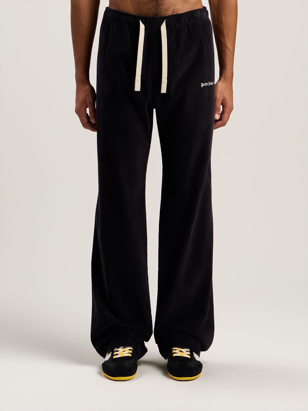 Classic Logo Cord Travel Pants in ANTHRACITE - OFF WHITE for Men