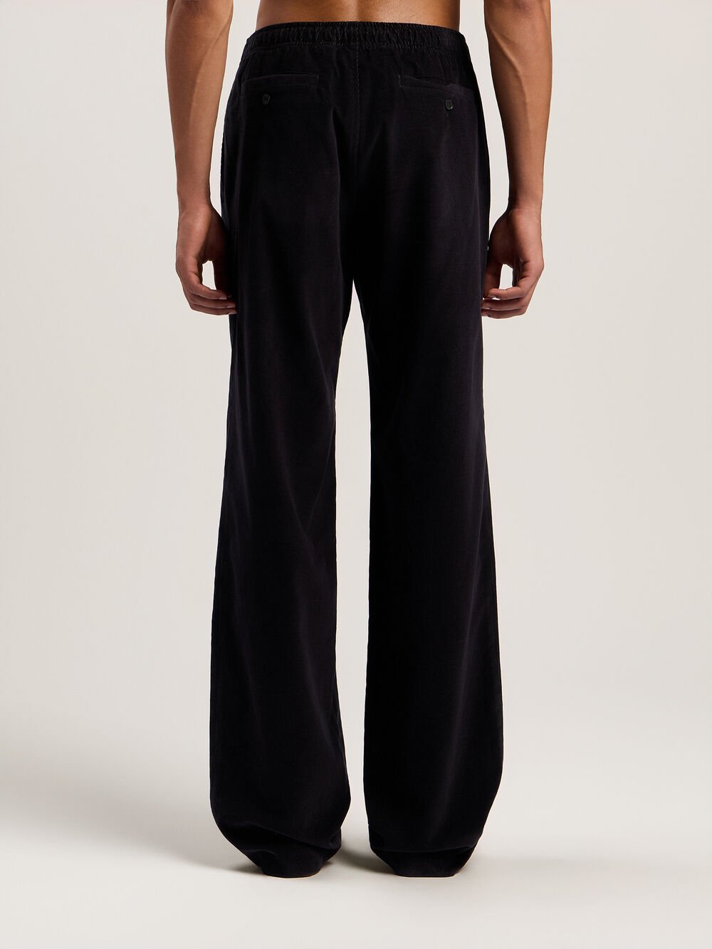 Classic Logo Cord Travel Pants in ANTHRACITE - OFF WHITE for Men