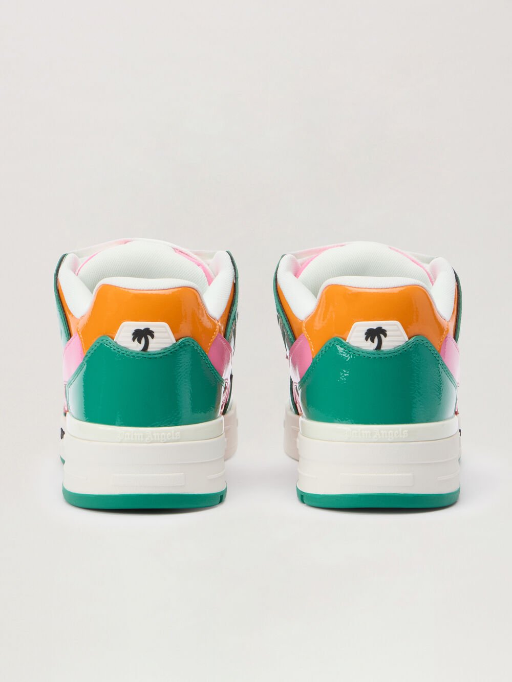 Venice Vinyl Sneakers in ORANGE - TEAL for Men