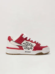 Venice Worn Out Sneakers in WHITE - RED for Men