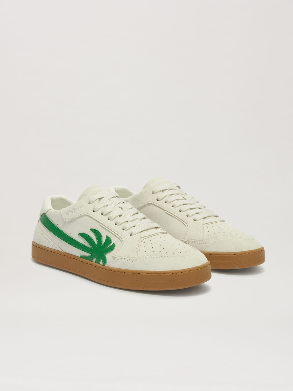NEW PALM 1 SUEDE in WHITE - GREEN for Men