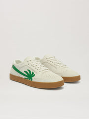 NEW PALM 1 SUEDE in WHITE - GREEN for Men