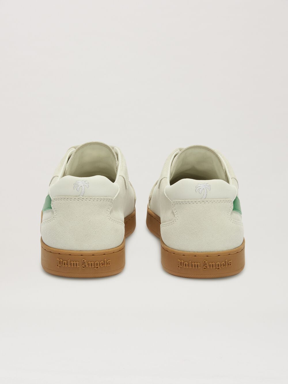 NEW PALM 1 SUEDE in WHITE - GREEN for Men