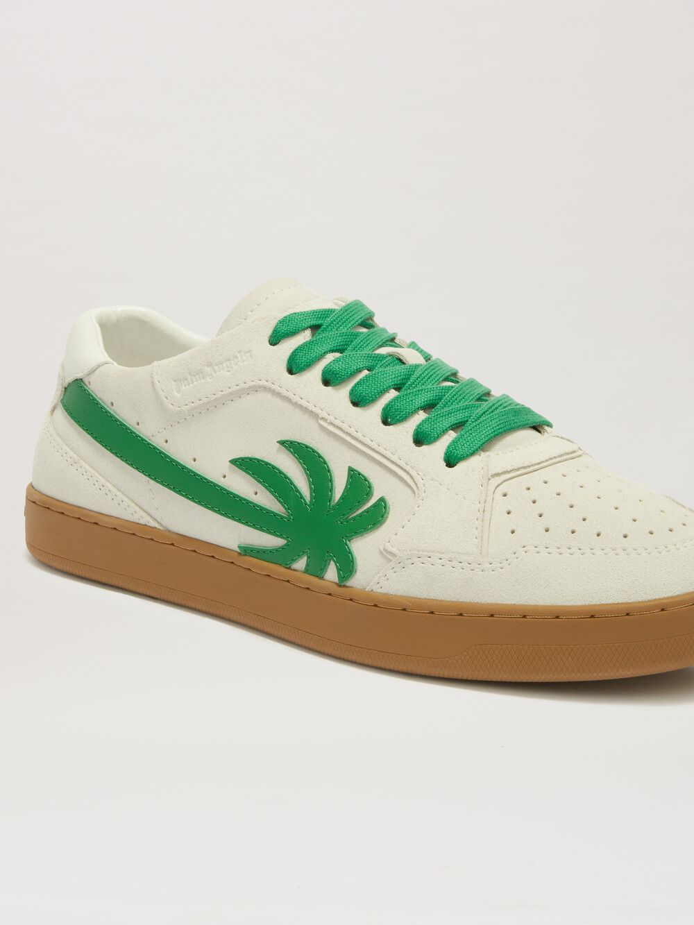 NEW PALM 1 SUEDE in WHITE - GREEN for Men