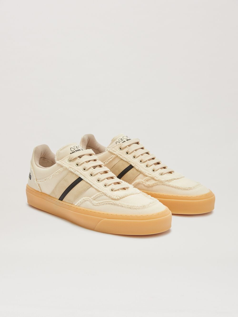 PAXMONCLER_MONACO2 SNEAKERS BEIGE - BLAC in BEIGE - BLACK